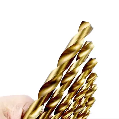 Titanyum Kaplamalı Spiral Matkap Ucu Seti 1-3 mm, 50 Adet