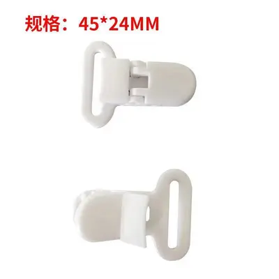 2.5CM Plastic Clip with Fixed Ring, Duckbill Alligator Clip - 7