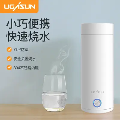 Portable Insulated Electric Heated Water Cup, Travel Size