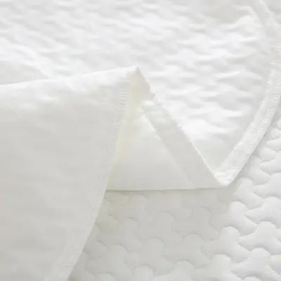 Su Geçirmez Yağ Tutmaz Örme Yastık Kılıfı 70x42, Otel Tipi - 4