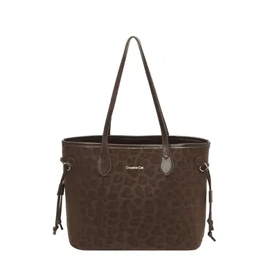 Women's Tote Bag, Large Capacity, Retro Design, Commuter and College - 8