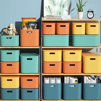 Large Desktop Drawer Storage Box, Plastic - 5