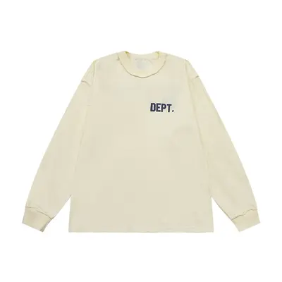 GALLERY DEPT Langarm-T-Shirt mit Buchstabendruck, Unisex - 11