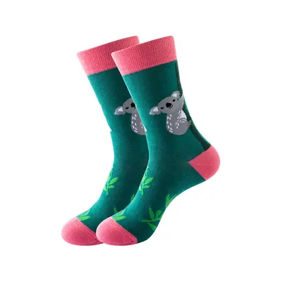 Cross-border new style personalized mid-calf cotton socks autumn and winter European and American socks men and women export fashion socks Amazon socks wholesale - 11