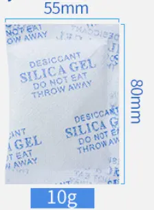 Silikon dokunmamış kumaş nem emici, 1g 5g 10g 1000g - 11