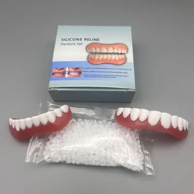 Dental Beauty Prosthetic Modification Set with Upper and Lower Artificial Prostheses, 10g - 2