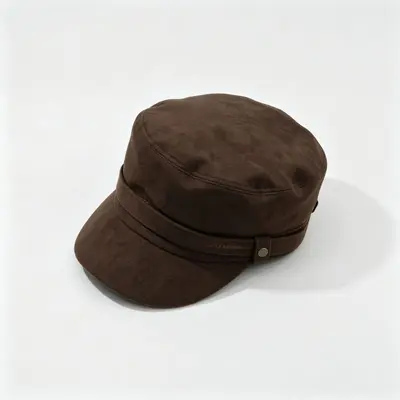 Britische Vintage-Ballonmütze, schlichte Jockey-Baseballkappe mit Gesichtsverjüngung, modische elegante Krempe, Multifunktions-Herbst-Winter-Damenmütze - 8