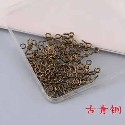 DIY Nail Jewelry Accessories with Horn and Pearl Screw Charms - 11