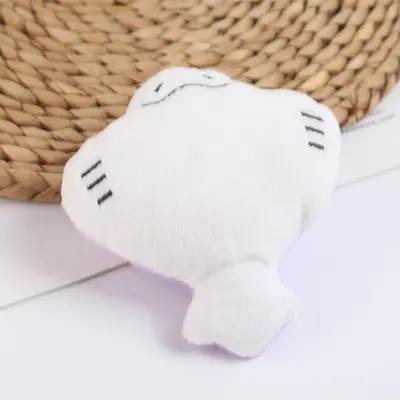 Ocean Animal Plush Squeaky Dog Toy, Durable Chew Toy for Puppies - 12