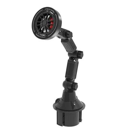 In-Car Cup Holder Base Phone Mount, Multi-Joint Magnetic - 11