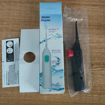 WATER FLOSS Taşınabilir Diş Duşu, Manuel ve Seyahat Modeli - 9