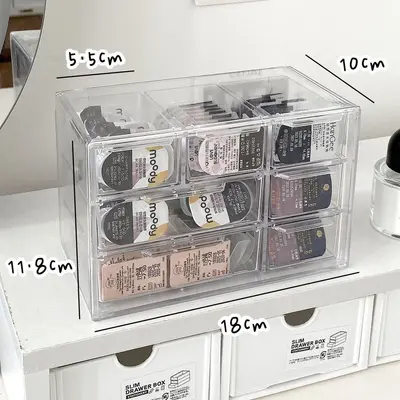Jewelry storage box with drawers large capacity - 13