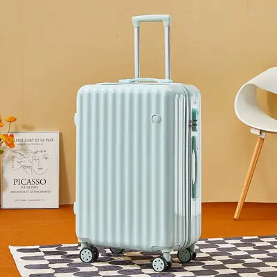 Korean Style Combination Lock Suitcase, 360° Wheels, Large Capacity - 10