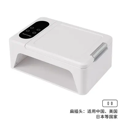 Wearable Nail Polish UV Lamp Professional Nail Salon LED Curing Light Dual-Hand Nail Dryer Large Space Hand Rest Phototherapy Lamp - 7