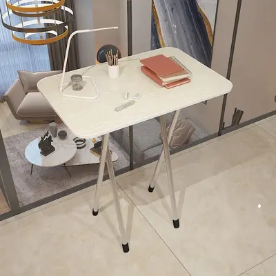 Simple home type rectangular folding rental table dormitory portable dining table outdoor counter table manufacturer wholesale - 12