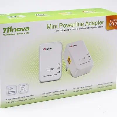 500M Kablolu Powerline Adaptör Seti, IPTV ve Ev Ağı İçin - 3
