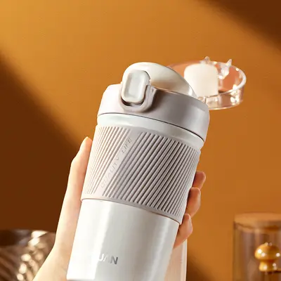 316 Stainless Steel Thermal Mug with Lid, Car Coffee Cup