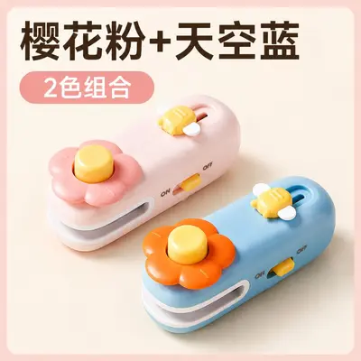 Original Mini Flower Hand Press Sealing Machine Household Small Heat Sealer Food Bag Magnetic Kitchen Food Storage Tool - 9