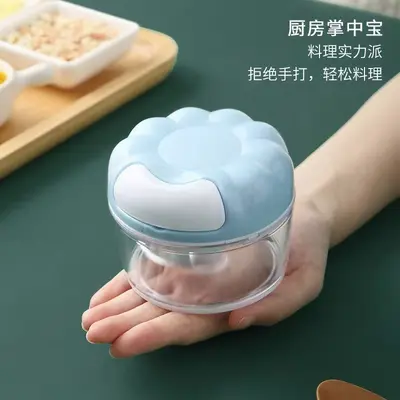 Home type garlic press manual crusher kitchen garlic mincer mini kitchen processor garlic grinder - 2