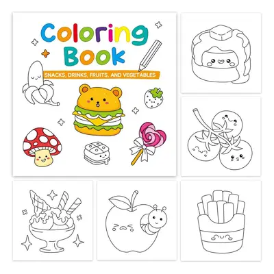 50-Page Mini Coloring Book for Kids, Portable Pocket Size - 9