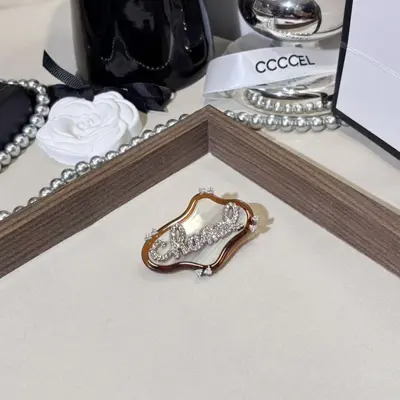 Acetate Original Hair Clip Premium Edge Clip Delicate Luxury Girl Hair Pin Korean Style Butterfly Back Head Duck Bill Clip - 6