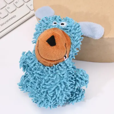 Squeaky Plush Dog Toy, Durable and Chew-Resistant - 6