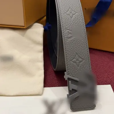 Erkek deri kemer, kahverengi, çift yüzlü, 3.5 cm genişlik