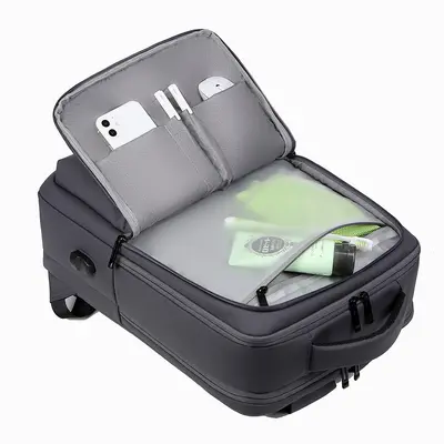 Large Capacity Backpack, Wet-Dry Separation, Laptop Compartment, Travel - 5