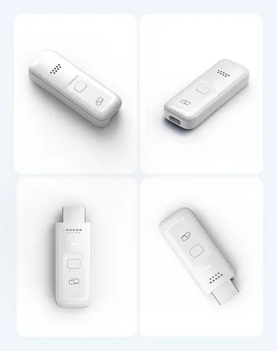 Kabelloses Bildschirmspiegeln, 1080P, 15 Meter, Plug and Play - 8