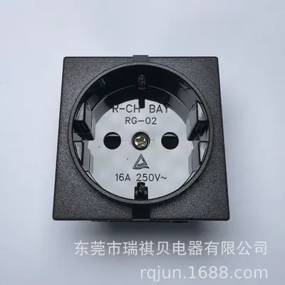 European Socket RG-02, German Socket E-08 and D-01 Power Socket - 2