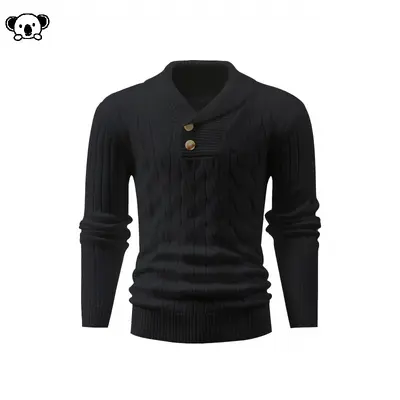 D 54395 Herren Slim Fit Strickpullover - 8