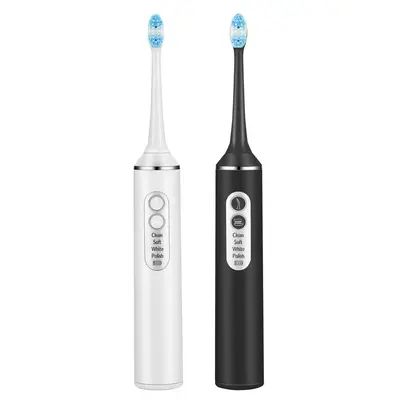 Smart Ultrasonic Rechargeable Electric Toothbrush, Dual Pack