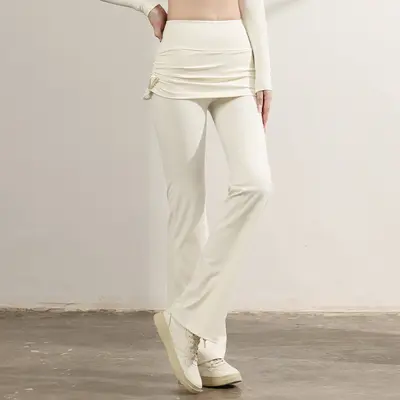 Damen-Yogaset langärmlig, Herbst/Winter, Netzdetail, enge Passform - 12