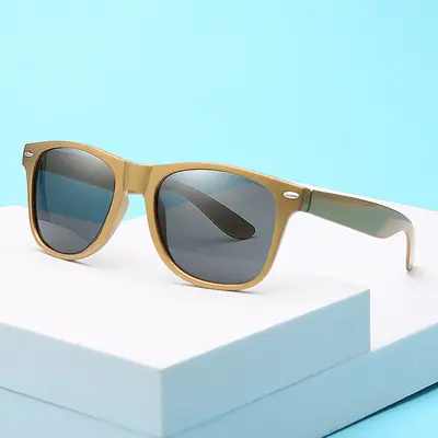 Colorful Oversized Frame Adult Sunglasses, Square Frame - 1