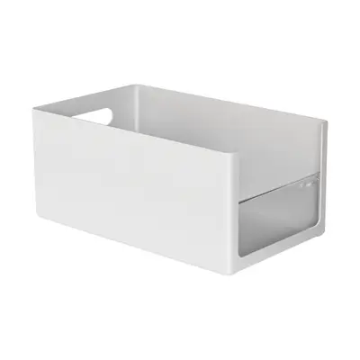 Rectangle plastic storage box for kitchen cabinet organization