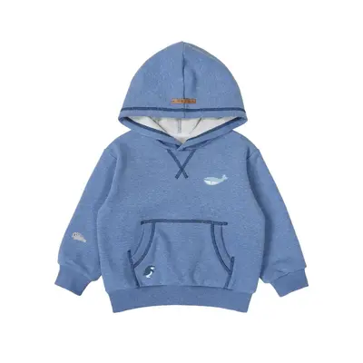 Çocuk Pamuklu Kapüşonlu Sweatshirt, Sıcak Tutan, Erkek ve Kız - 9