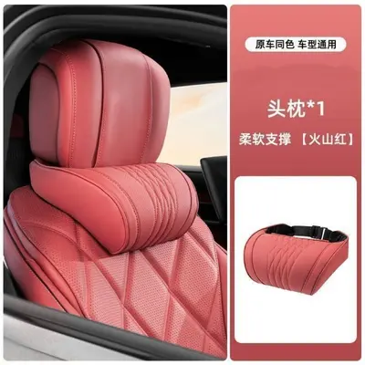 Car headrest, neck support cushion, front seat, universal all seasons - 10