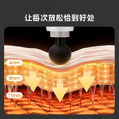 匹克迷你充电款筋膜枪肌肉按摩器枪电动颈经膜枪震动按摩一件代发
