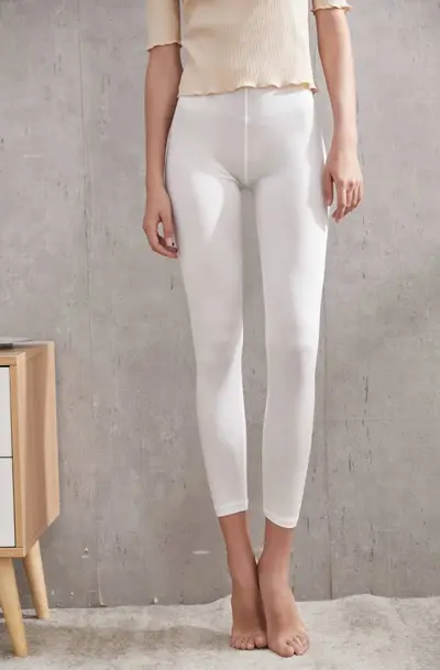 Modal-Leggings 7/8-Länge, Große Größen, elastisch, auch als Außenbekleidung - 9