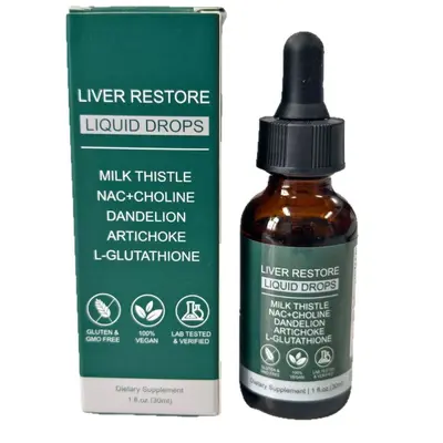 Трансграничный экспорт Amazon LIVER RESTORE LIQUID DROPS Бестселлер Фабричный В наличии