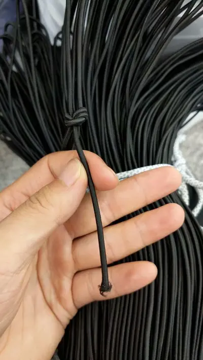 Rundes Gummiband 1,0-8,0 mm mit Latexkern - 8