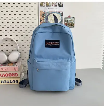 Jies Unisex Rucksack einfach Schulrucksack Business multifunktional Freizeitrucksack große Kapazität Schultasche Laptop-Tasche wasserdicht Reiserucksack - 8