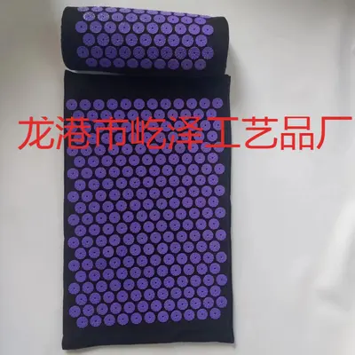 厂家批发针刺按摩垫瑜伽垫经络垫按摩理疗体操垫穴位放松瑜伽垫 - 12