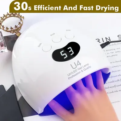 U4 nail UV lamp for manicure and pedicure - 3
