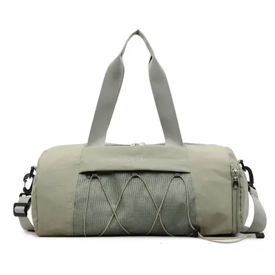 New Trendy Handheld Short-Distance Travel Bag Women's Fashion Lightweight Shoulder Crossbody Gym Bag with Independent Shoe Compartment Business Trip Luggage Bag - 10