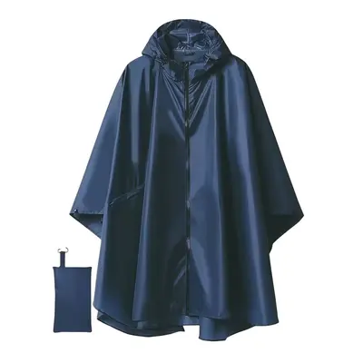 Japon ve Kore moda unisex panço yağmurluk açık bisiklet yürüyüş panço hafif baskılı fermuarlı yağmurluk panço - 10