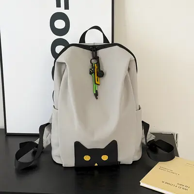 Großvolumiger Freizeit-Rucksack 2026 Sommerkollektion modisches minimalistisches Design Damen-Rucksack für Arbeit und Pendeln - 9
