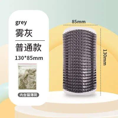 Corner Cat Scratcher with Deshedding Massage Comb - 7