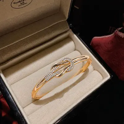 Exquisite European and American fashion Instagram-style bracelet minimalist elegant bracelet women lightweight luxury versatile niche accessory bangle wholesale