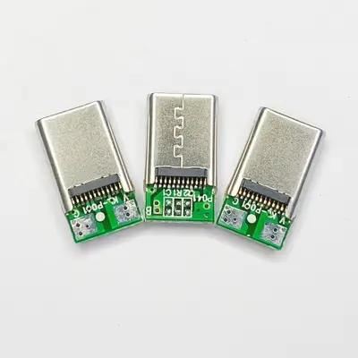 16P Type-C Male Plug, Two-Core Strap Type, Fast Charging